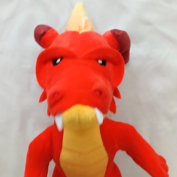 Stumble Guys Inferno Plush Dragon Red and Yellow 8" - Picture 7 of 14